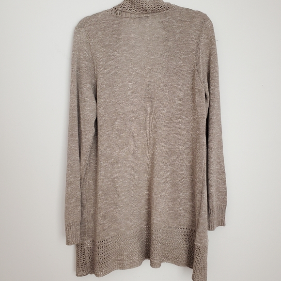 🆕️Knitted Taupe Cardigan Size XL - Picture 2 of 5